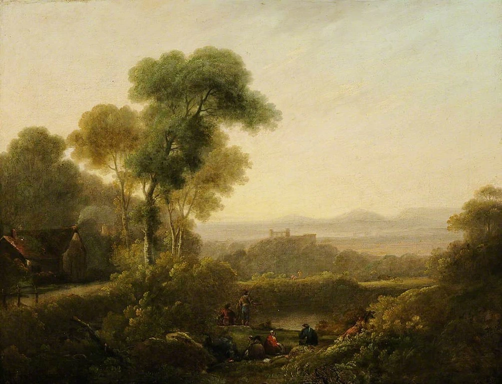 Pasaggio con figure - National Trust for Places of Historic Interest or Natural Beauty
